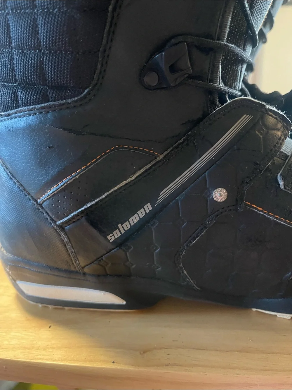 Salomon Māori Speed Lace Used Snowboard Boots Size US 12.5 Men's